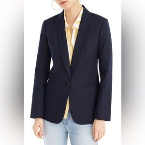 J. Crew linen blazer